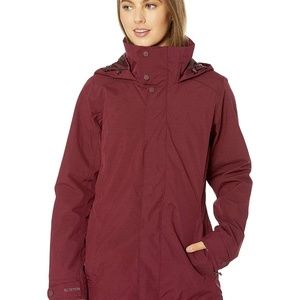 Burton Women's Jet Set Ski and Snowboard Jacket -- Large -- Port Royal Heather
